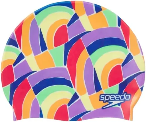 Vista 34 de Speedo - Gorra de natación, silicona sólida Negro