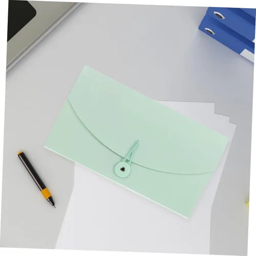 Vista 5 de EXCEART Organizador de archivos de acordeón portátil, tamaño de soporte para recibos y facturas, ideal para uso escolar y oficina, carpeta compacta