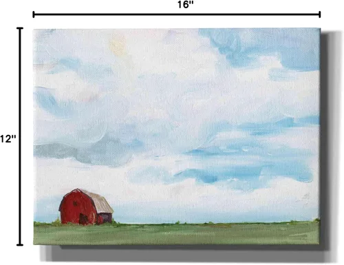 Vista 9 de Epic Graffiti Kamdon Kreations - Lienzo decorativo para pared, diseño de "Farming on the Range", 16 x 12 pulgadas