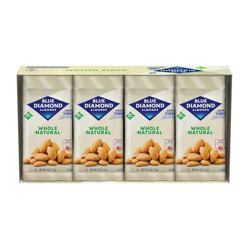 Vista 5 de Blue Diamond Almonds, almendras naturales enteras, 4 onzas