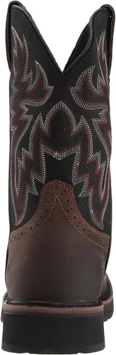 Vista 5 de Wolverine Men's Rancher Waterproof Steeltoe Square Toe 10in Wellington Work Boot