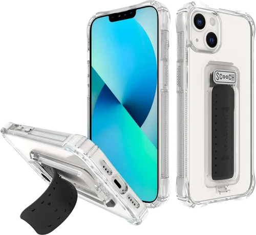 Vista 16 de Scooch Wingman - Funda con soporte de patas para iPhone 11 [Protección contra caídas de 10 pies] [Soporte de dos vías] Cubierta protectora, funciona