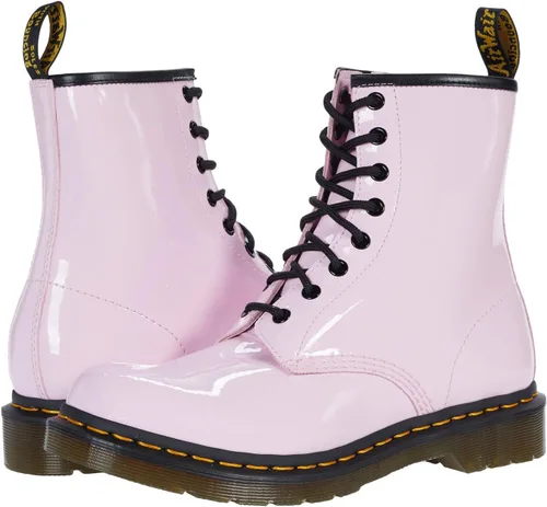 Vista 22 de Dr. Martens, Botas industriales ligeras para mujer Maple Zip con puntera de acero Negro