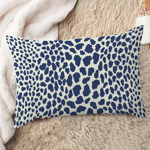 Vista 138 de ArogGeld Funda de cojín con flores verdes y blancas con flores grises y negras y hojas verdes en estilo chinoiserie, funda de almohada cuadrada