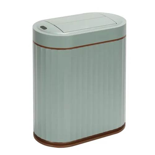 Vista 11 de SYNCVIBE Basurero de Baño con Tapa Butterfly de 2 Galones con Sensor, Bote de Basura Impermeable IPX5, Papelera Delgada Automática, Papelera Bajo