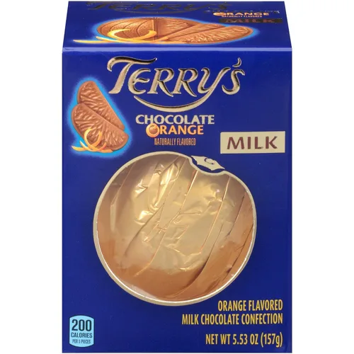 Vista 5 de Smiling Sweets Terry's Chocolate con Leche de Naranja - 5.53 oz - Paquete de 3 - Chocolate de gran sabor con un toque añadido de sabor a naranja