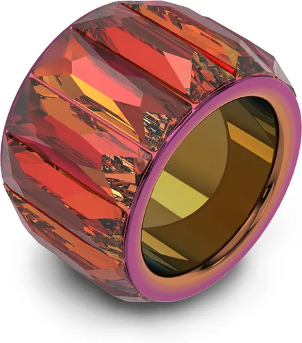 Vista 2 de SWAROVSKI Curiosa Crystal Cocktail Ring Collection, Pink Crystals