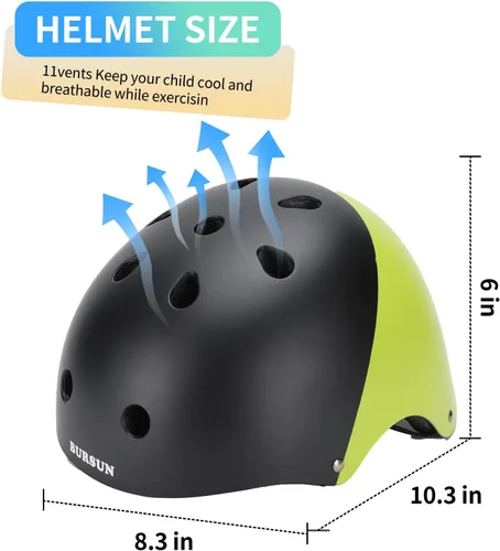 Vista 2 de Kids Helmet Toddler Bike Helmets for Ages 2-3-5-8-14 Years Kids Girls Boys Youth, Adjustable Multi-Sport Helmet for Skateboard Cycling Scooter