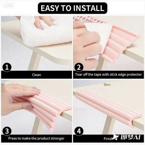 Vista 57 de Protectores de espuma compatibles con anclaje de pared para muebles, protectores de espuma para paredes, protectores de esquina con funciones