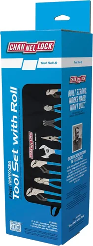 Vista 4 de Channellock – Juego profesional de herramientas Roll-8, 8 unidades, con rollo para herramientas