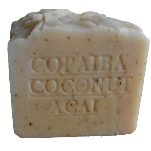 Vista 2 de Jabón brasileño de copaiba leche de coco orgánica
