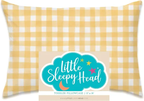 Vista 51 de Funda de almohada para jóvenes Little Sleepy Head - 100% funda de almohada de algodón y hipoalergénica - Funda de almohada envolvente de ajuste