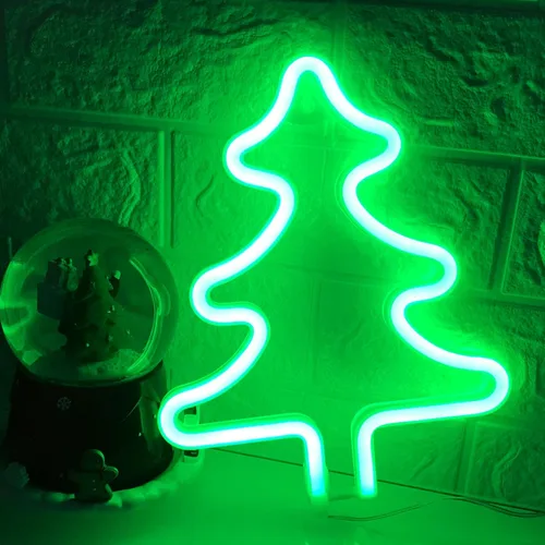 Vista 41 de Letrero de neón para decoración de pared, estético, amarillo, para dormitorio, USB/3-AA, funciona con pilas, luz nocturna para decoración de luz
