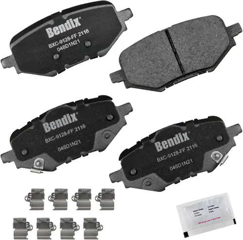 Vista 71 de Bendix Priority1 CFC154 - Juego de pastillas de freno de disco para Avanti II, Century, LeSabre, Regal, Riviera, chasis comercial, DeVille