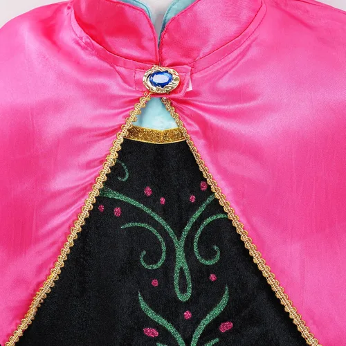Vista 4 de GZ-LAOPAITOPU Anna Princess Dress for Girls Snow Party Dress Cosplay Halloween Christmas Birthday Party Dress Up 2-10Y
