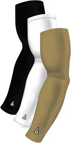 Vista 17 de B-Driven Sports Mangas de enfriamiento con protección solar UV UPF 50 Azul