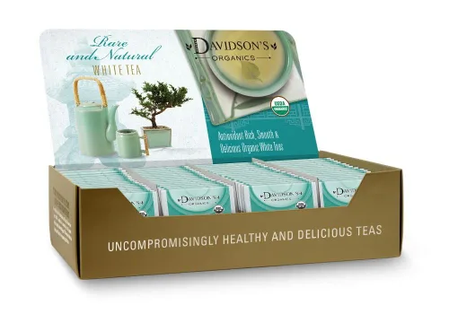 Vista 6 de Davidson's Organics, Red Passion, 100 bolsas de té envueltas individualmente