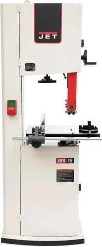 Vista 8 de JET Sierra de cinta para carpintería de 15 pulgadas, 3 HP, 230V 1Ph (modelo JWBS-15-3)