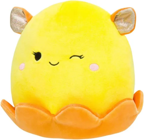 Vista 3 de Squishmallows Peluche de pulpo Bijan The Dumbo de 7.5 pulgadas, añade Bijan a tu escuadrón, juguete de peluche ultrasuave de tamaño mediano, peluche