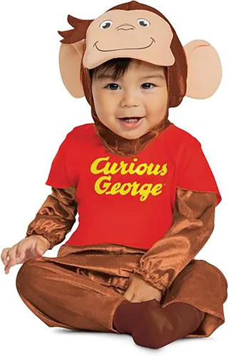 Vista 2 de Disguise Disfraz de George infantil Curious George, Marrón