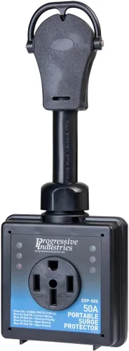 Vista 8 de Progressive Industries EMS-HW30C - Protector de sobretensiones para autocaravana resistente, negro, 30 amperios