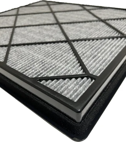 Vista 5 de Nispira HE400 Filtro de repuesto para purificador de aire Shark HE401 HE402 HE405 4 ventilador True HEPA con bloqueo avanzado de olor con carbón