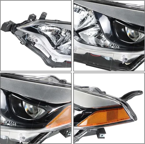 Vista 6 de Faros delanteros de repuesto para faros delanteros Corolla 2014 2015 2016, par de montaje de faros delanteros izquierdo y derecho
