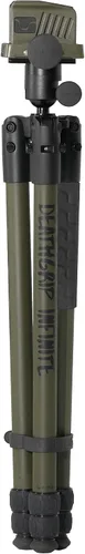 Vista 2 de BOG DeathGrip Aluminum Tripod with Durable Frame, Lightweight, Stable Design, Bubble Level, Adjustable Legs, Shooting Rest, and Hands-Free Operation