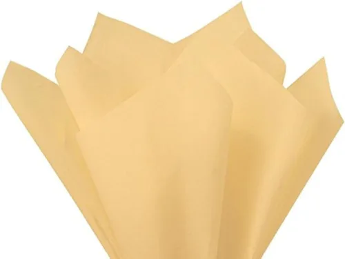 Vista 29 de Papel de seda dorado antiguo de 15 x 20 pulgadas, 100 hojas de papel de regalo prémium