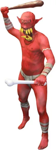 Vista 3 de Morphsuits mens Orc Jaw Dropper Costume