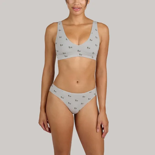 Vista 3 de MeUndies Bikini de algodón elástico para mujer - Bragas cómodas - Tela exclusiva de Tienda