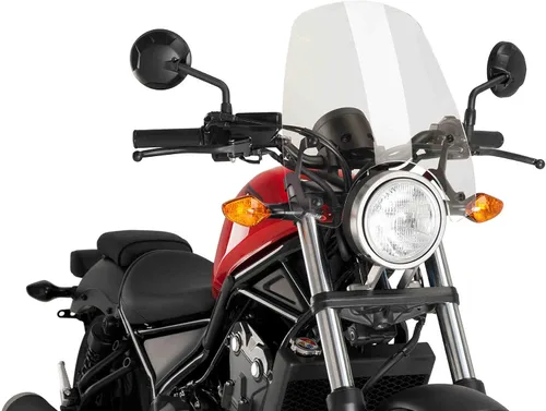 Vista 3 de Puig 9462W Winds. Nueva generación Honda Rebel 500 17-25/Rebel 300 17-23/Rebel SE 20-25 C/Transparente