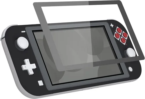 Vista 8 de eXtremeRate Classic NES Style DIY Replacement Shell for Nintendo Switch Lite, NSL Handheld Controller Housing wScreen Protector, Custom Case Cover