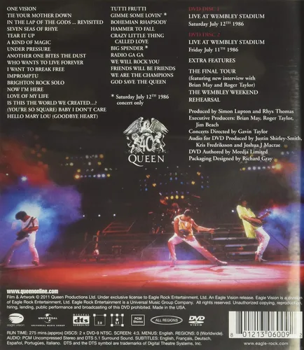 Vista 2 de Queen Live at Wembley Stadium
