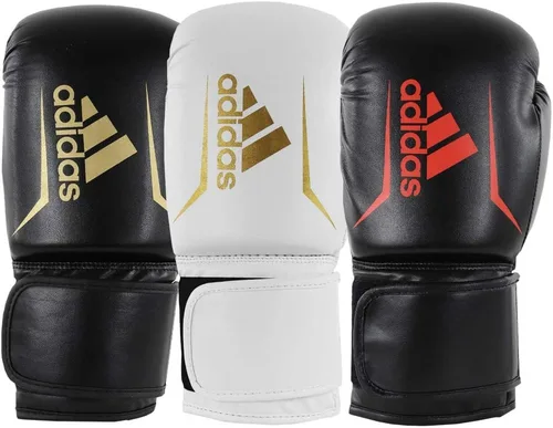 Vista 15 de adidas Speed 50 Guantes de boxeo de gel – Guantes de boxeo para adultos para hombres y mujeres – Guantes de bolsa pesada, guantes de kickboxing