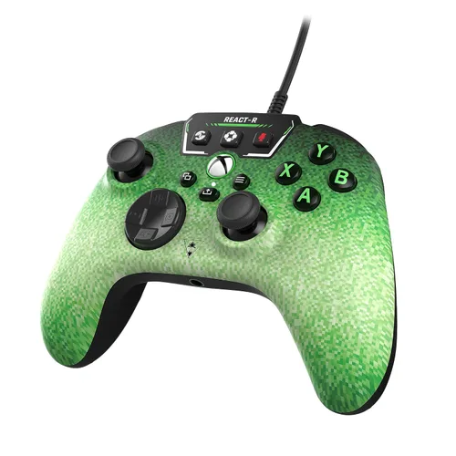 Vista 11 de Turtle Beach REACT-R Wired Game Controller Officially Licensed for Xbox Series X & S, Xbox One, and Windows 1011 PCs Pixel