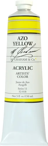 Vista 45 de M. Graham - Pintura acrílica de tubo de 2 onzas, carmesí Alizarin Alizarin Crimson