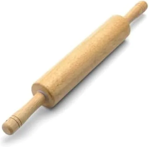 Vista 8 de Farberware Rodillo de masa con soporte de madera - Mármol