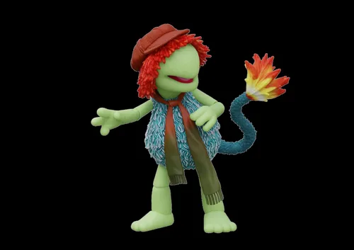 Vista 4 de Boss Fight Studio Fraggle Rock Boober Figura de Acción Coleccionable Premium - Figura Coleccionable Altamente Articulada y Personalizable con Piezas