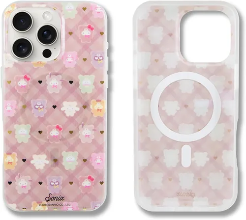 Vista 9 de Sonix x Barbie Funda para iPhone 15 Pro Compatible con MagSafe Probada para caídas de 10 pies Golden Hour