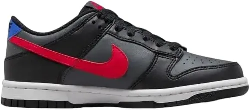 Vista 2 de Nike Zapatillas Dunk Low Big Kid, NegroUniversity Rojo-blanco