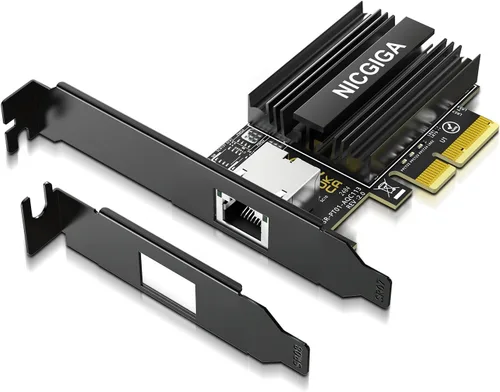Vista 13 de NICGIGA Adaptador de Red PCIe de 2.5G Base-T, Tarjeta de Red Gigabit PCI Express Realtek RTL8125B 2.5Gbps/1Gbps/100Mbps Convertir a Puerto LAN