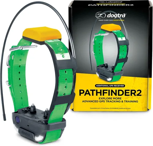 Vista 10 de Dogtra Pathfinder 2 Receptor adicional Perro GPS Tracker e Collar Luz LED Negro Sin tarifas mensuales Aplicación gratuita Impermeable Smartwatch