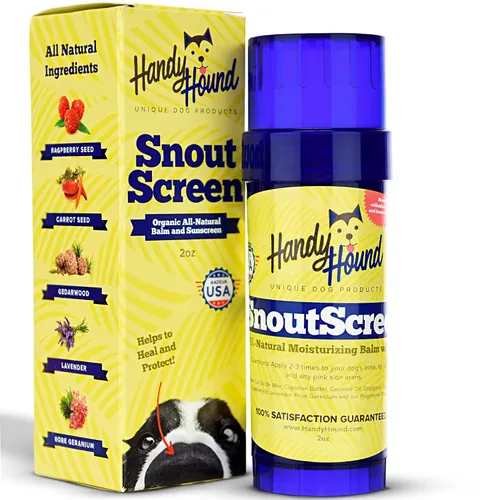 Vista 7 de Handy Hound SnoutScreen - Bálsamo protector solar para nariz y patas, 1