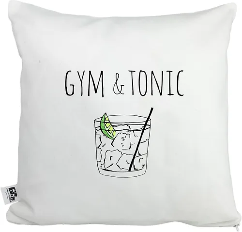 Vista 8 de Moonlight Makers, Craft Beer Makes Me Hoppy, Decorative Pillow Case, 100% Cotton Canvas Pillowcase, Farmhouse Decor, Gift for Home, Funny Design
