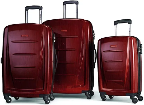Vista 73 de Samsonite Winfield 2 Equipaje rígido con ruedas giratorias, Carbón vegetal, Grande de 28 pulgadas, a cuadros