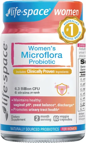 Vista 10 de Life-Space - Probiótico vaginal para mujer, equilibrio de pH de microflora