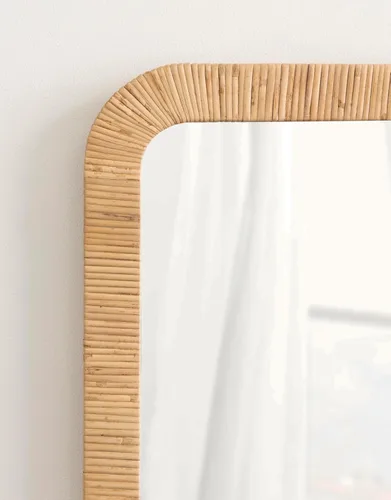 Vista 6 de Kate and Laurel Rahfy Rectangle Framed Wall Mirror