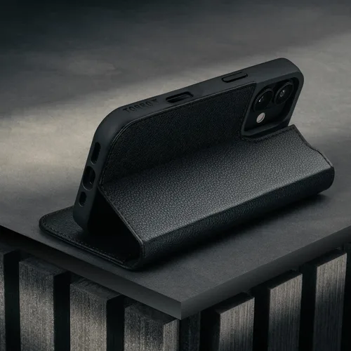 Vista 3 de TORRO Funda de cuero compatible con iPhone 17 de 6.3 pulgadas 2025, funda de piel prémium con función atril y ranuras para tarjetas