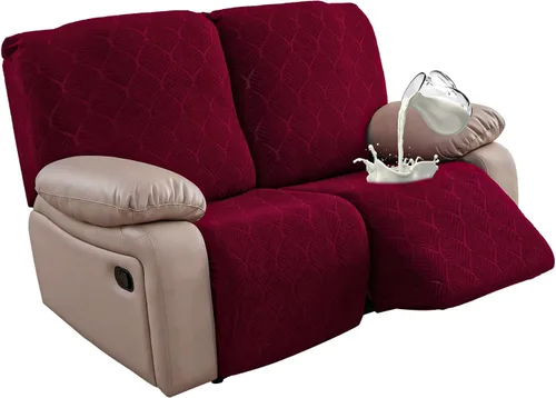Vista 23 de Funda para Silla Reclinable 100% Impermeable, 1 Pieza Fundas Elásticas para Sofá Reclinable Lavables para Silla Reclinable para Mascotas, Perros